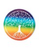 Δίσκος Σεληνίτη Tree of Life 9cm Χρωματιστός Διάφορα σχήματα